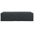 Husă pentru mobilier de exterior Negru 315 x 180 x 74 cm 210D GartenMobel Dekor