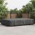Husă pentru mobilier de exterior Negru 350 x 260 x 90 cm 600D GartenMobel Dekor