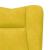 Fotoliu de relaxare Galben 63 x 67 x 94 cm Catifea GartenMobel Dekor