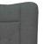 Fotoliu de relaxare Gri închis 63 x 67 x 94 cm țesătură GartenMobel Dekor