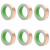 Bandă din cupru dublă față 6 pcs Cupru 2000 x 3 cm Cupru GartenMobel Dekor