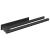 Suport pentru prosoape Negru 40 x 9 x 4 cm Oțel inoxidabil GartenMobel Dekor