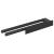 Suport pentru prosoape Negru 40 x 9 x 4 cm Oțel inoxidabil GartenMobel Dekor