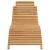 Șezlong Maro 184 x 55 x 59 cm Lemn solid de tec GartenMobel Dekor
