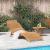 Șezlong Maro 184 x 55 x 59 cm Lemn solid de tec GartenMobel Dekor