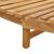 Șezlong Maro 184 x 55 x 59 cm Lemn solid de tec GartenMobel Dekor