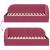 Cadru de pat colțar cu headboard bordo 80 x 200 cm Catifea GartenMobel Dekor