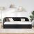 Cadru de pat colțar cu headboard Negru 80 x 200 cm Catifea GartenMobel Dekor