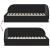 Cadru de pat colțar cu headboard Negru 80 x 200 cm Catifea GartenMobel Dekor