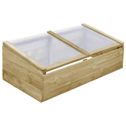 Seră, 100 x 50 x 35 cm, lemn de pin tratat GartenMobel Dekor