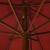 Umbrelă de soare de exterior, stâlp lemn, cărămiziu, 330 cm GartenMobel Dekor
