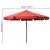 Umbrelă de soare de exterior, stâlp lemn, cărămiziu, 330 cm GartenMobel Dekor