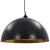 Lustre, 2 buc., negru și auriu, 50 cm, semisferic, E27 GartenMobel Dekor