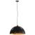 Lustre, 2 buc., negru și auriu, 50 cm, semisferic, E27 GartenMobel Dekor
