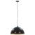 Lustre, 2 buc., negru și auriu, 50 cm, semisferic, E27 GartenMobel Dekor