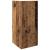 Masa laterala cu raft lemn vechi 25,5x27x60 cm GartenMobel Dekor
