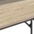 Birou cu raft Stejar sonoma 100 x 50 x 86.5 cm Lemn compozit GartenMobel Dekor