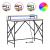 Birou cu raft Stejar sonoma 100 x 50 x 86.5 cm Lemn compozit GartenMobel Dekor