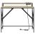Birou cu raft Stejar sonoma 100 x 50 x 86.5 cm Lemn compozit GartenMobel Dekor