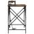Birou cu raft Stejar afumat 100 x 50 x 86.5 cm Lemn compozit GartenMobel Dekor