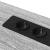 Birou cu raft sonoma gri 100 x 50 x 86.5 cm Lemn compozit GartenMobel Dekor