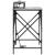 Birou cu raft sonoma gri 100 x 50 x 86.5 cm Lemn compozit GartenMobel Dekor