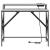 Birou cu raft sonoma gri 100 x 50 x 86.5 cm Lemn compozit GartenMobel Dekor