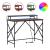 Birou cu raft Stejar brun 100 x 50 x 86.5 cm Lemn compozit GartenMobel Dekor