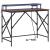 Birou cu raft Stejar brun 100 x 50 x 86.5 cm Lemn compozit GartenMobel Dekor