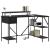 Birou cu sertar Stejar negru 120 x 79 x 86.5 cm Lemn compozit GartenMobel Dekor