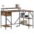 Birou cu sertar Stejar afumat 120 x 79 x 86.5 cm Lemn compozit GartenMobel Dekor