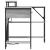 Birou cu sertar sonoma gri 120 x 79 x 86.5 cm Lemn compozit GartenMobel Dekor