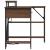 Birou cu sertar Stejar brun 120 x 79 x 86.5 cm Lemn compozit GartenMobel Dekor