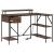 Birou cu sertar Stejar brun 120 x 79 x 86.5 cm Lemn compozit GartenMobel Dekor