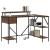 Birou cu sertar Stejar brun 120 x 79 x 86.5 cm Lemn compozit GartenMobel Dekor