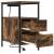 Noptieră 2 pcs Stejar afumat 30 x 48 x 61 cm Lemn compozit GartenMobel Dekor
