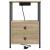 Cabinet de noptiere cu stație de încărcare 2 pcs Stejar sonoma GartenMobel Dekor