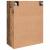 Dulap de perete suspendat Maro 69.5 x 34 x 90 cm Lemn compozit GartenMobel Dekor