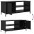 Cabinet TV Stejar negru 100 x 40 x 45 cm Lemn compozit GartenMobel Dekor