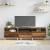 Cabinet TV cu sertar Lemn vechi 150 x 30 x 45 cm Lemn compozit GartenMobel Dekor