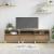 Cabinet TV stejar artizanal 150 x 30 x 45 cm Lemn compozit GartenMobel Dekor