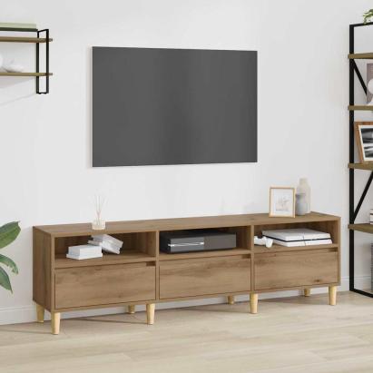 Cabinet TV stejar artizanal 150 x 30 x 45 cm Lemn compozit GartenMobel Dekor