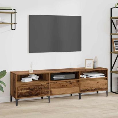 Cabinet TV Lemn vechi 150 x 30 x 44.5 cm Lemn compozit GartenMobel Dekor