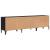 Cabinet TV Stejar negru 150 x 30 x 44.5 cm Lemn compozit GartenMobel Dekor