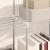 Raft de depozitare cu raft alb 43 x 27 x 90 cm Aluminiu GartenMobel Dekor
