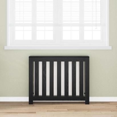 Capac pentru radiator Stejar Negru 104 x 20 x 82 cm GartenMobel Dekor