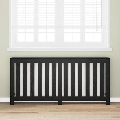 Capac pentru radiator Stejar Negru 175 x 20 x 82 cm GartenMobel Dekor