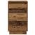 Dulap de noapte cu Lemn Vechi 39 x 34.5 x 65 cm Lemn compozit GartenMobel Dekor