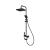 BCS-009-J black Coloana de dus din oțel inoxidabil cu butoane 4 in 1 ARMATA Innovative ReliableTools
