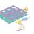 Tablita de desen cu lumini - Bluey PlayLearn Toys